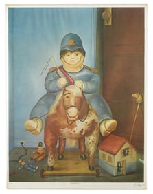 Fernando Botero Pedrito Signed and Numbered