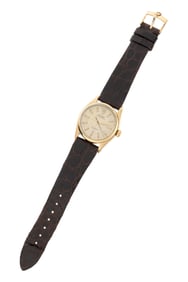 Vintage Rolex Golden Egg Gold Capped Wrist Watch