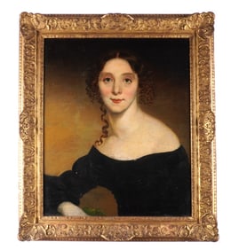 19th Century Portrait of an Elegant Woman