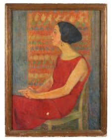 Large Dorothy Randolph Byard Portrait of Madame X