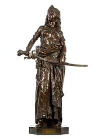 Charles Octave Levy Salome Bronze Sculpture