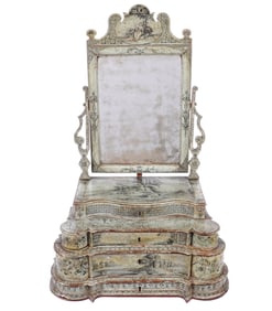 18th Century Italian Table Top Vanity Chest