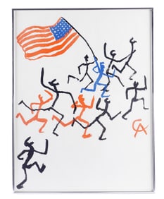 Alexander Calder Madison Square Boys Club Litho
