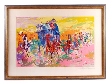 Leroy Neiman Hommage to Remington Serigraph