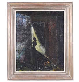 Doris Marie Leeper Interior Portrait Painting