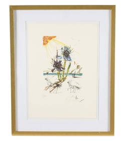Salvador Dali Iris Lithograph / Engraving