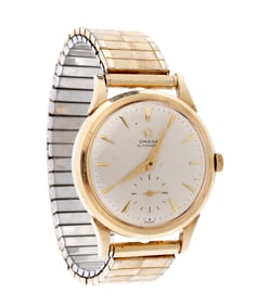 Vintage Omega Gold Capped Automatic Wrist Watch