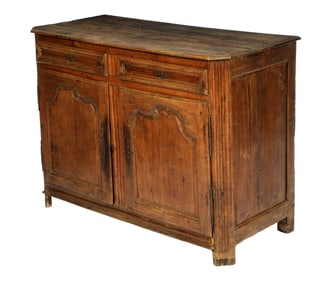 French Louis XV Oak Buffet Server