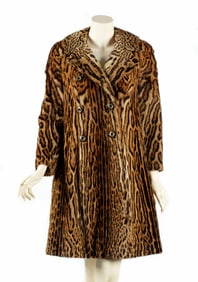 Vintage Woman's Ocelot Coat