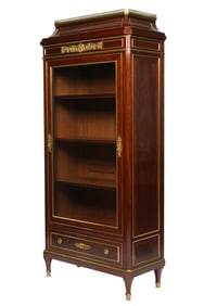 Durand French Belle Epoque Mahogany Ormolu Cabinet