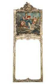 17th / 18th Century French Trumeau Mirror