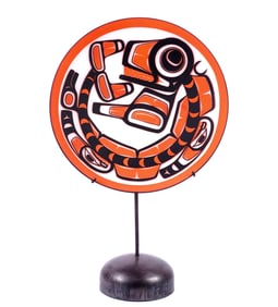 Preston Singletary Sea Monster Glass Sculpture