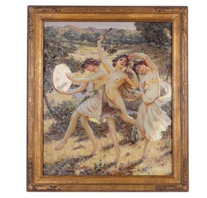 Exhibited Robert Van Vorst Sewell Bacchanals