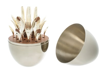 Christofle Silverplate Mood Flatware in Capsule
