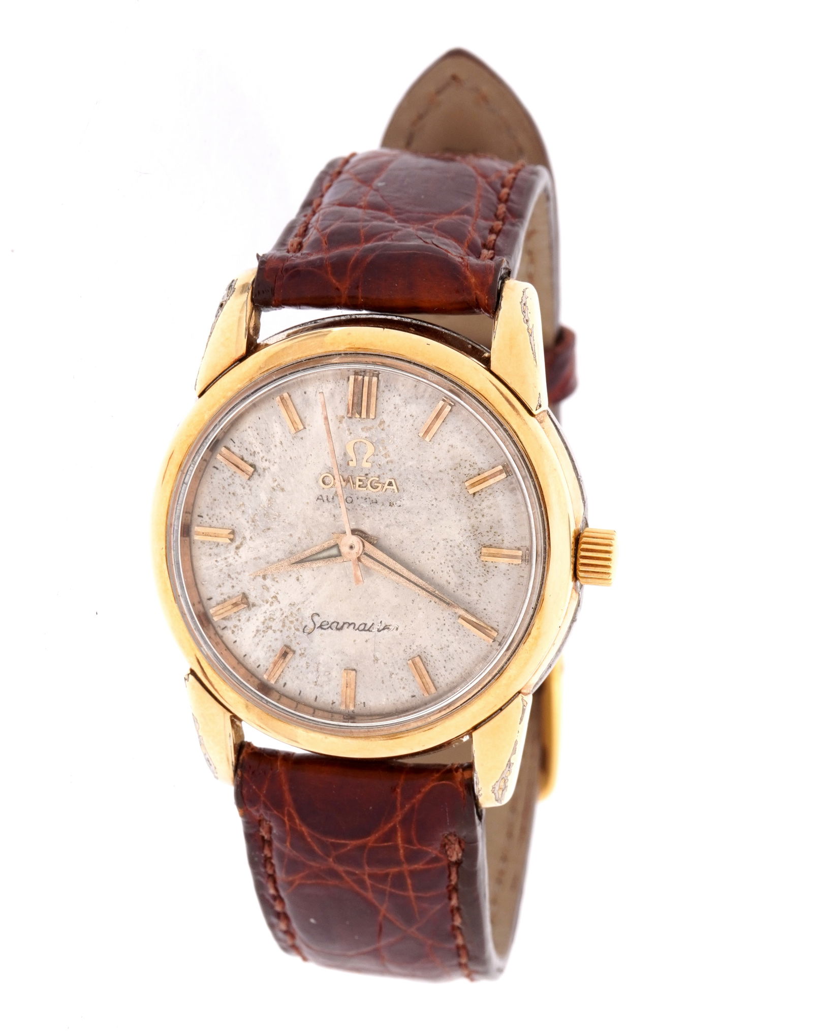 Vintage Omega Gold Capped Seamaster Wrist Watch (1 of 7)