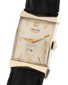 Longines 14k Gold Tank Wrist Watch