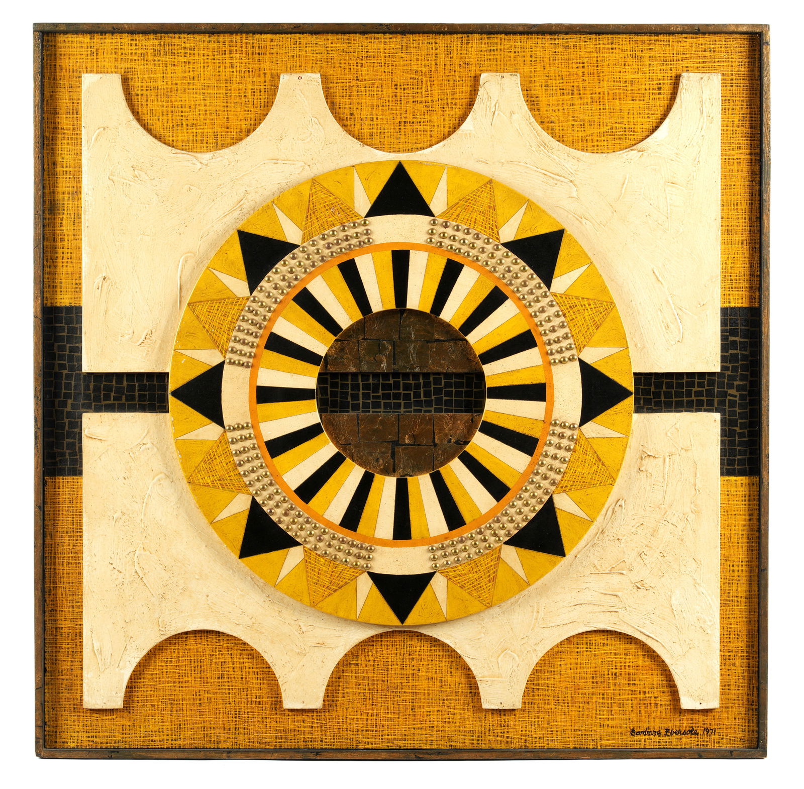 Barbara Ebersole Mixed Media Abstract Composition (1 of 6)