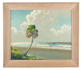 Harold Newton Highwaymen Lone Palm Beach Pinting