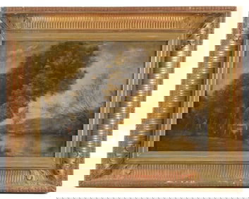 Lavielle Barbizon School Landscape Painting