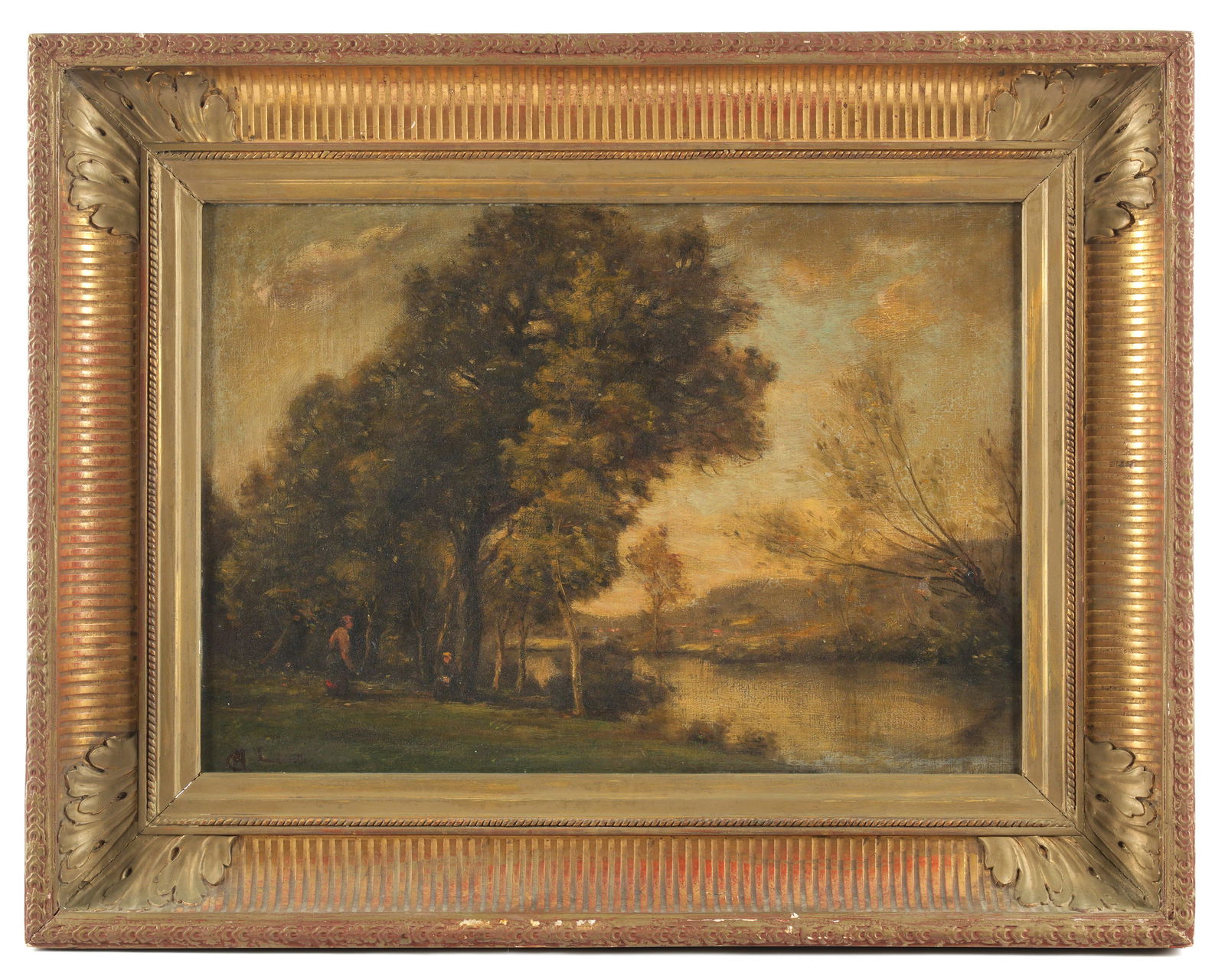 Lavielle Barbizon School Landscape Painting (1 of 7)