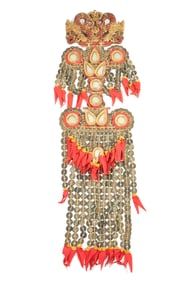 Balinese Kepeng Lamak Temple Wall Hanging