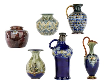 6 PIECE DOULTON LAMBETH