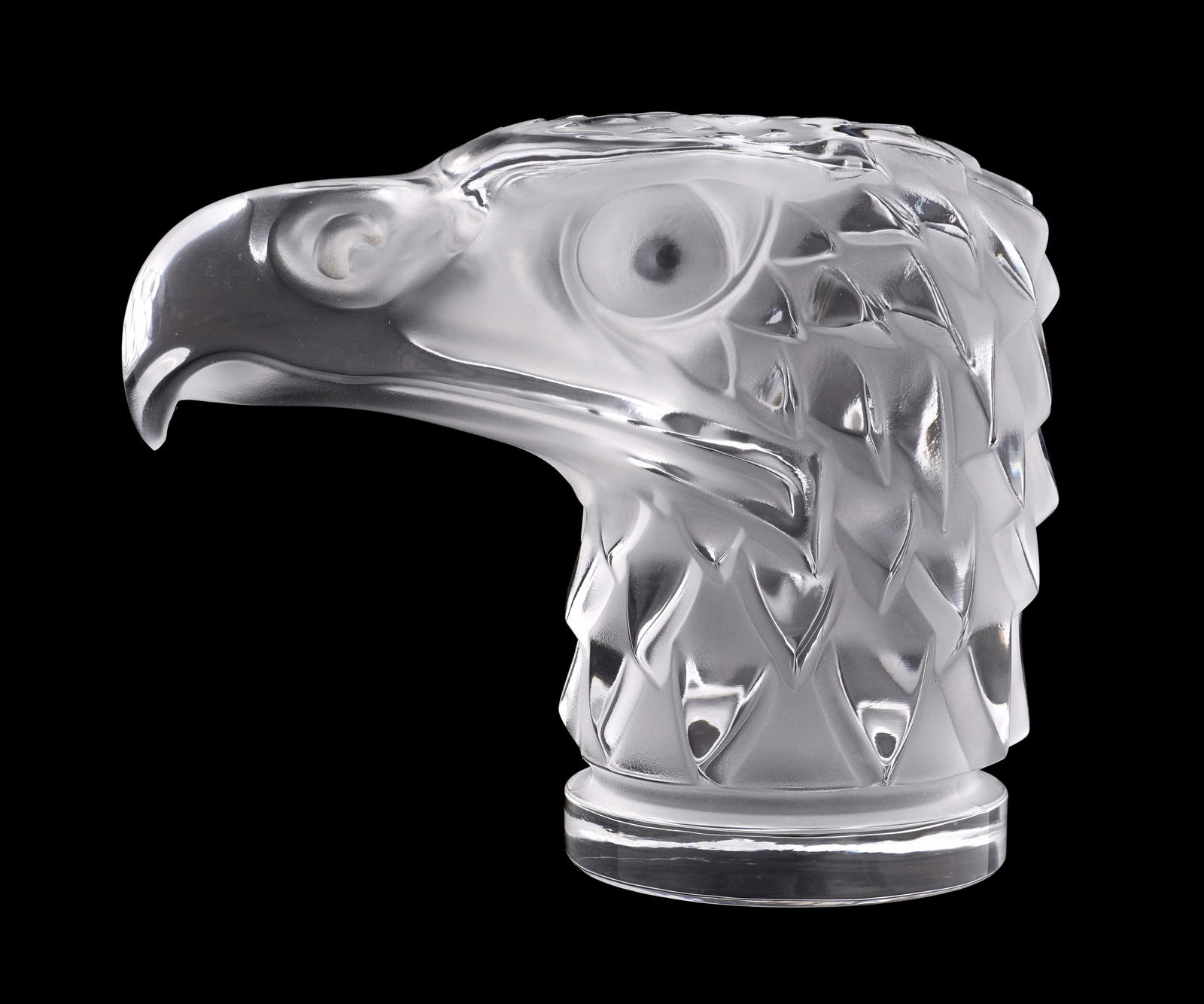 Lalique Crystal Tete d'Aigle Eagle Car Mascot (1 of 7)