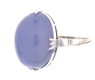 14k Gold and Chrysophase Ring