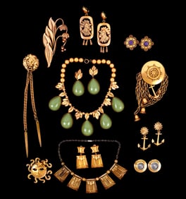 11 Piece Josef of Hollywood Costume Jewelry