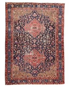 Room Size Bakhtiari Persian Carpet / Rug
