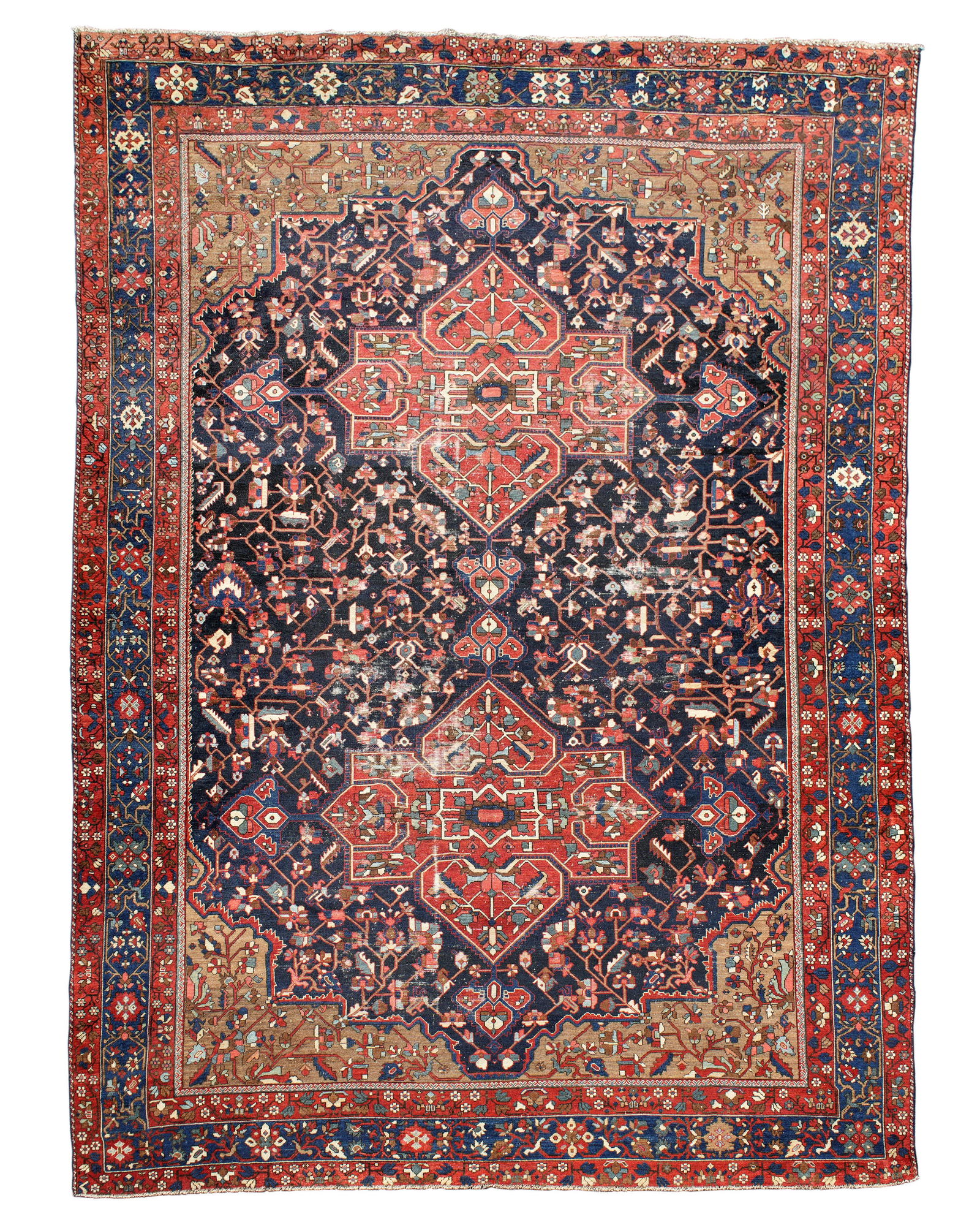 Room Size Bakhtiari Persian Carpet / Rug (1 of 6)