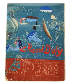 1930 Raoul Dufy Biography Book with Etching
