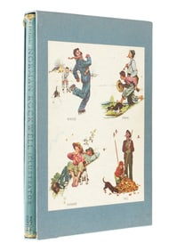 Signed Norman Rockwell Illustrator Book