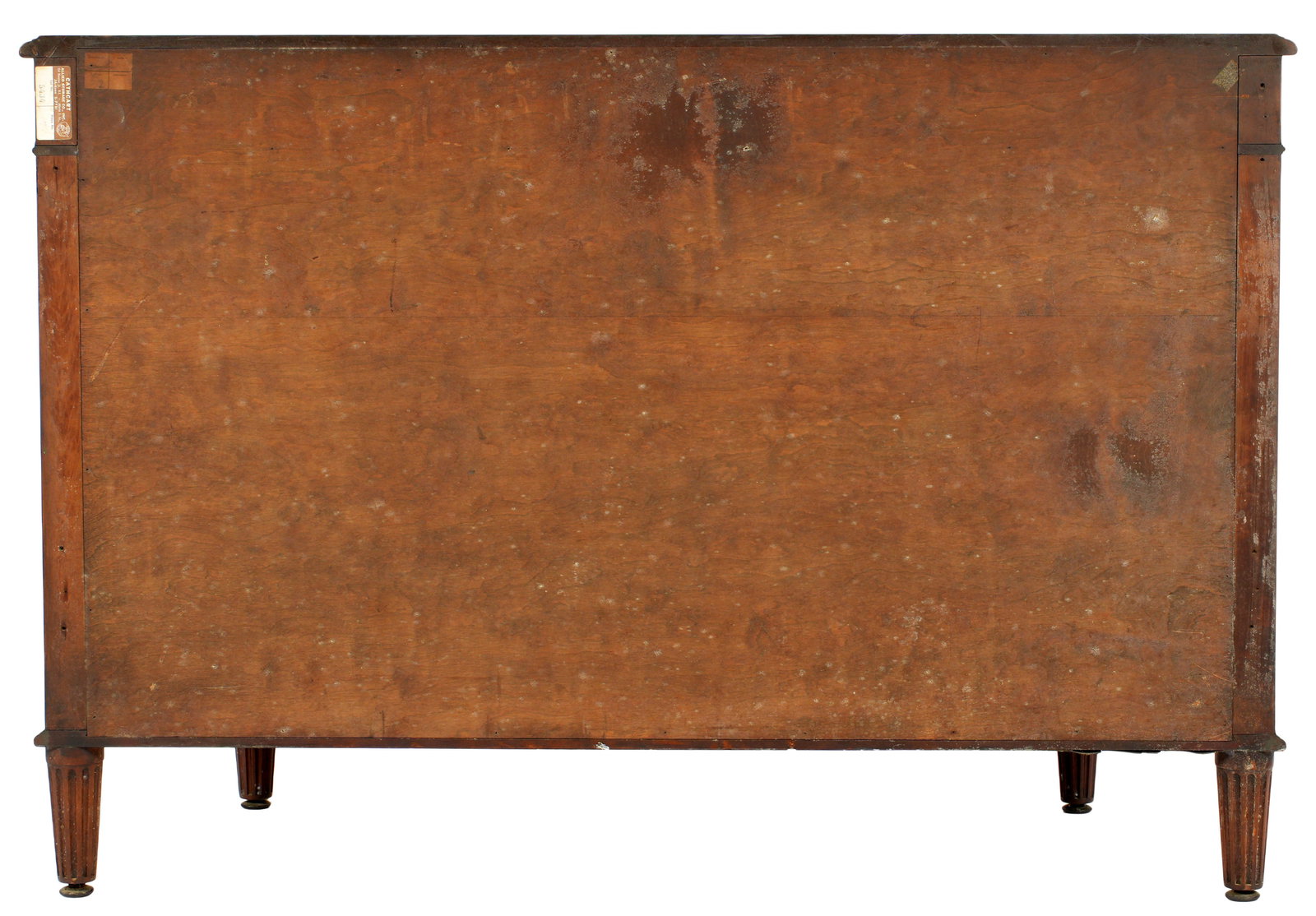 Pair Inlaid English Hepplewhite Serpentine Cabinets - 16