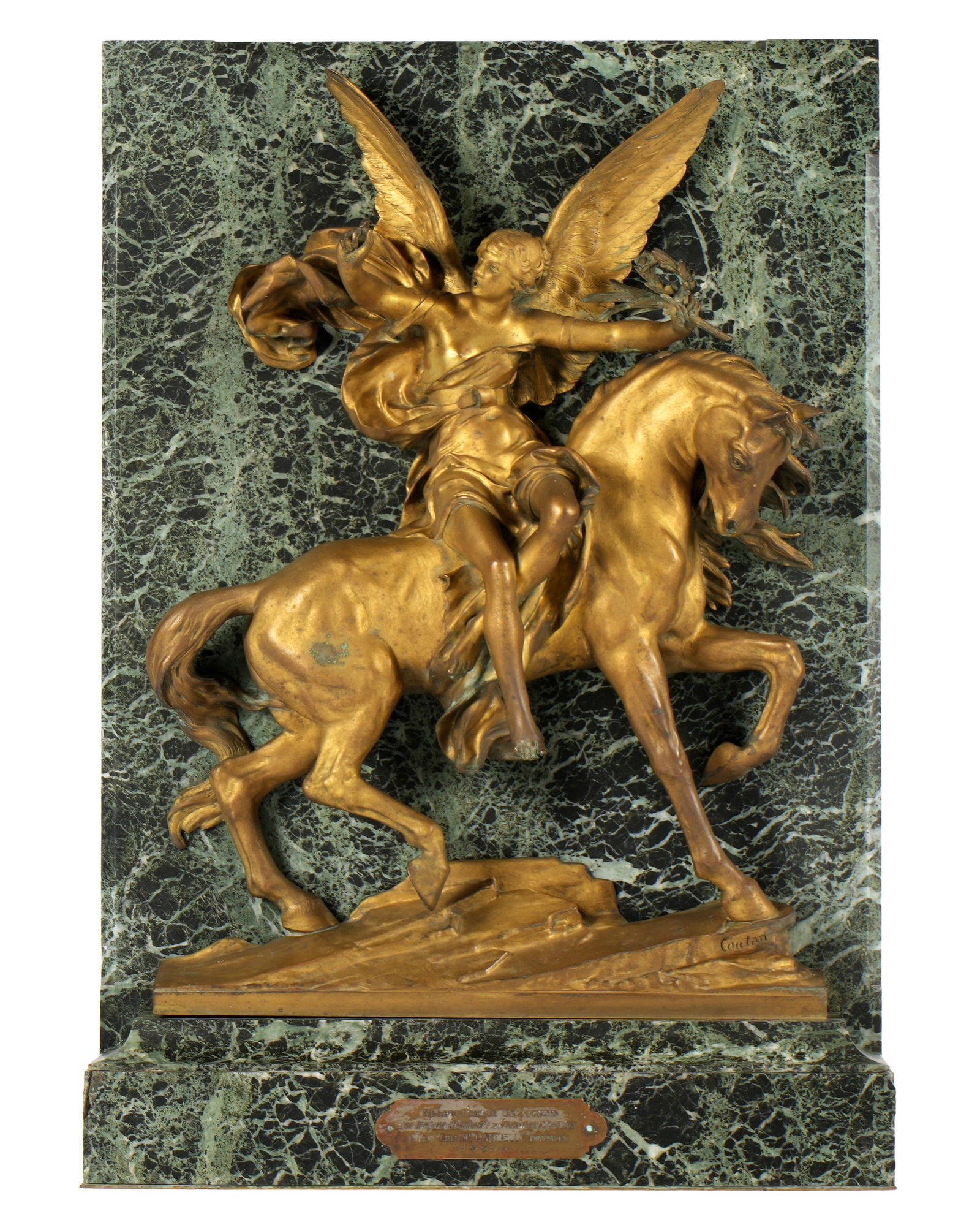 Jules-Felix Coutan La Renommee Equestre Bronze (1 of 2)