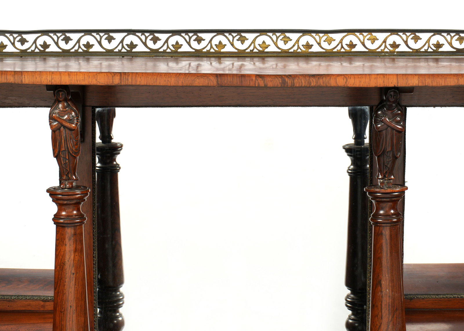 French Empire Rosewood Etagere - 4