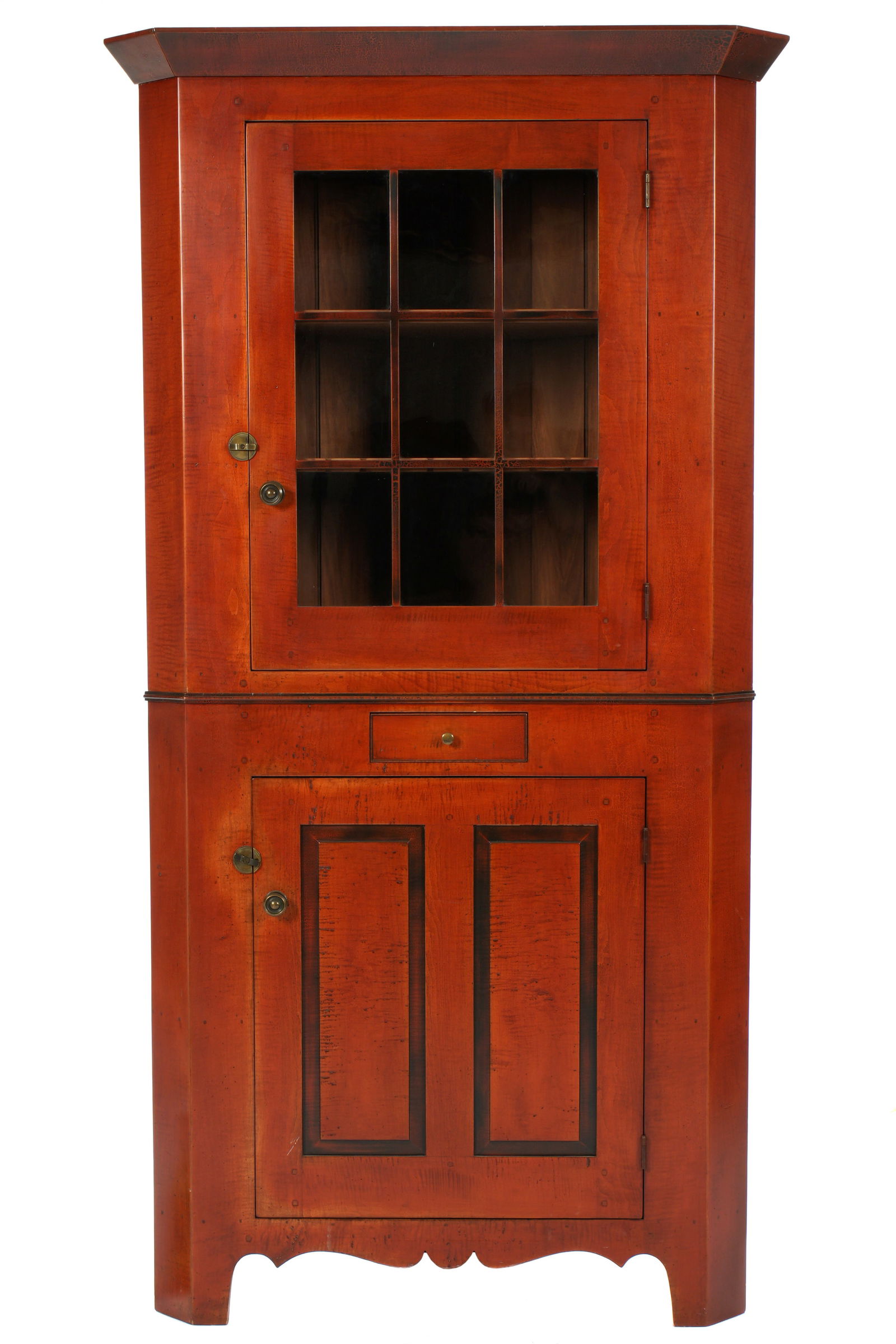 David T Smith Cherry Corner Cabinet (1 of 7)