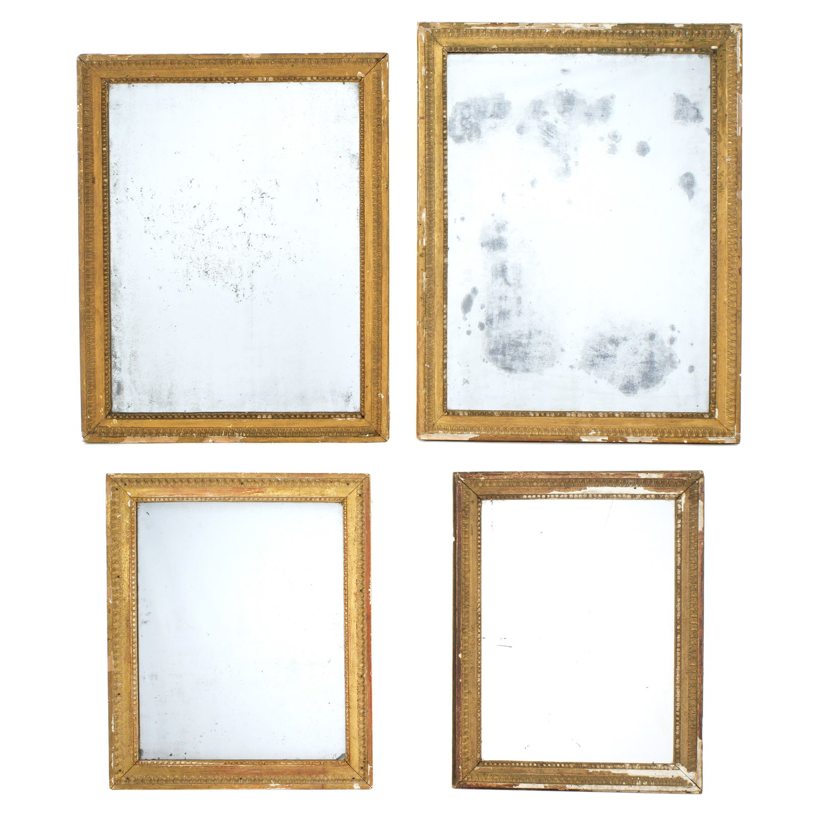 FOUR 18TH / 19TH C CARVED FRENCH MIRRORS: DESCRIPTION COMING SOON