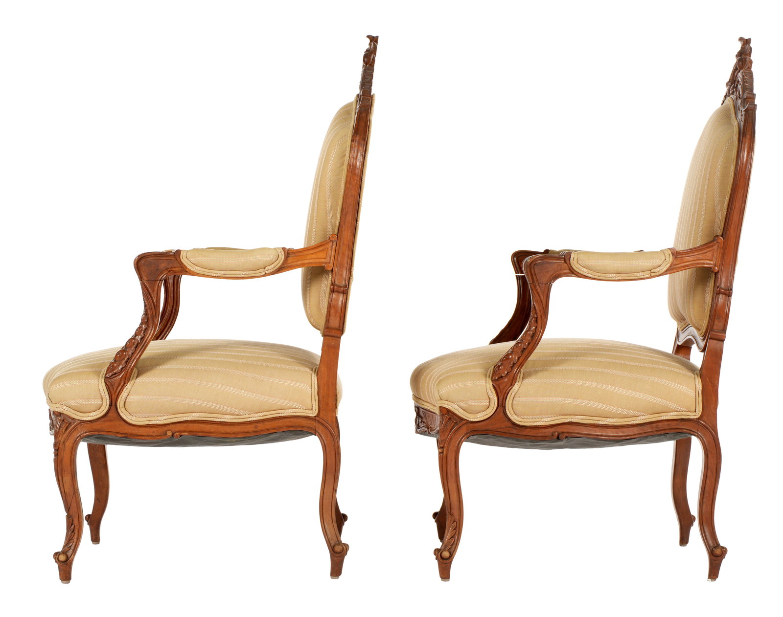 Set of Eight Louis XV Style Dining Chairs - 10