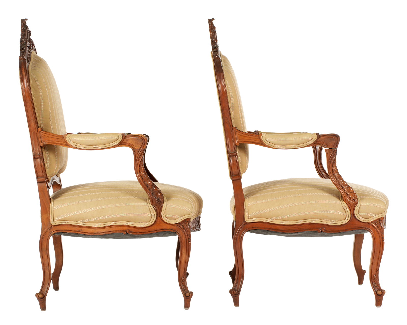 Set of Eight Louis XV Style Dining Chairs - 12