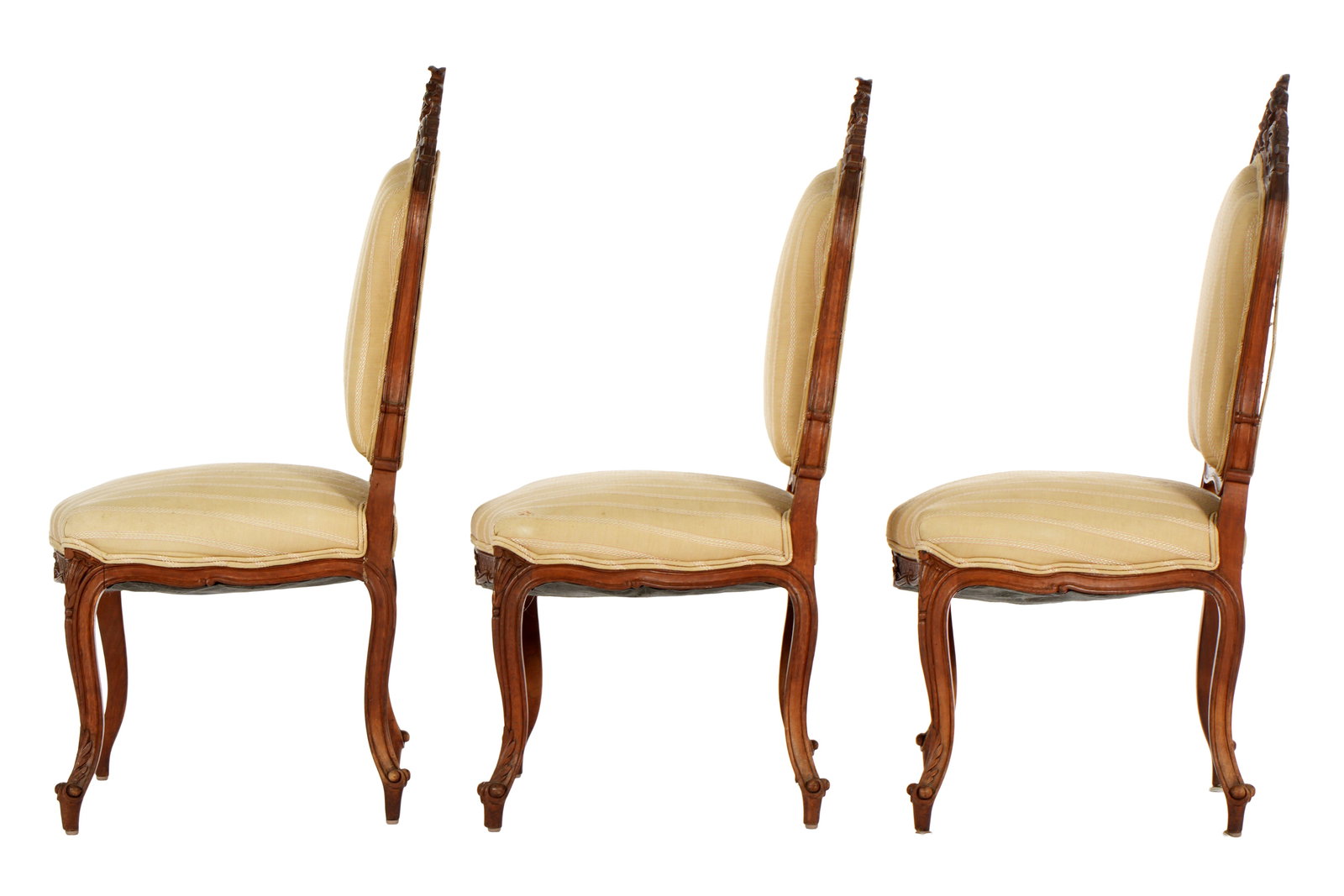 Set of Eight Louis XV Style Dining Chairs - 4