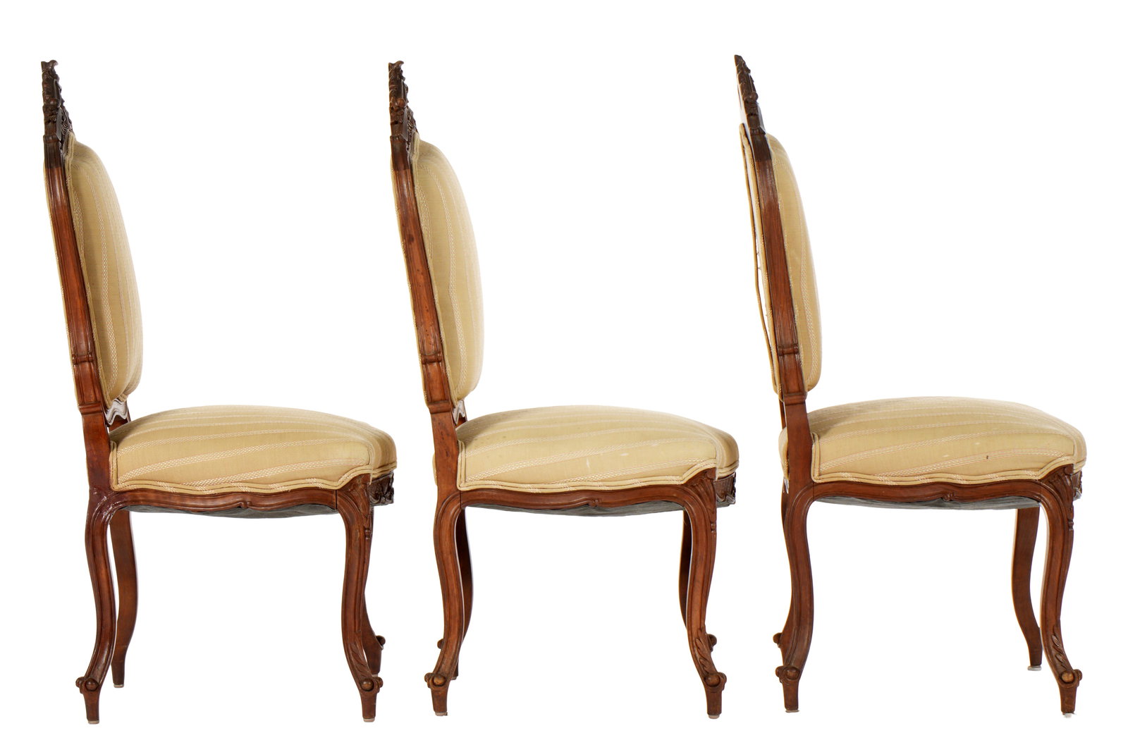 Set of Eight Louis XV Style Dining Chairs - 6