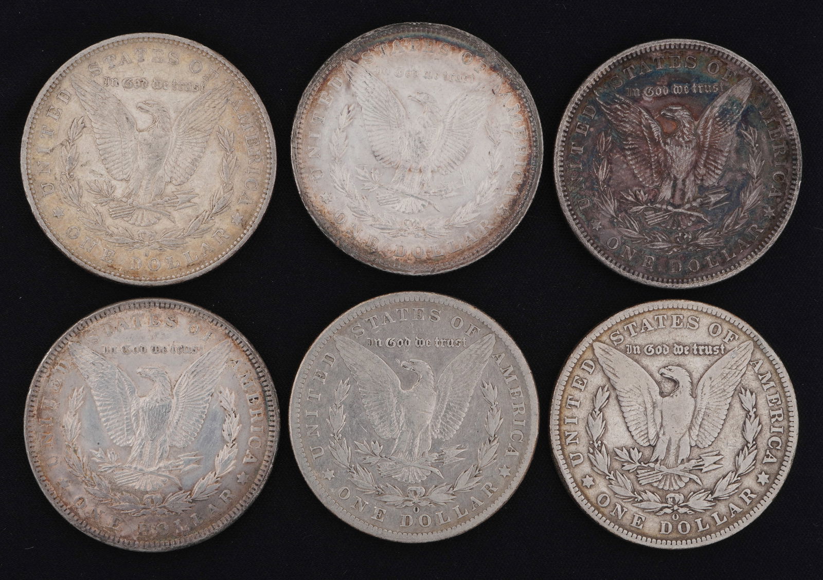 12 US Morgan Silver Dollars - 3