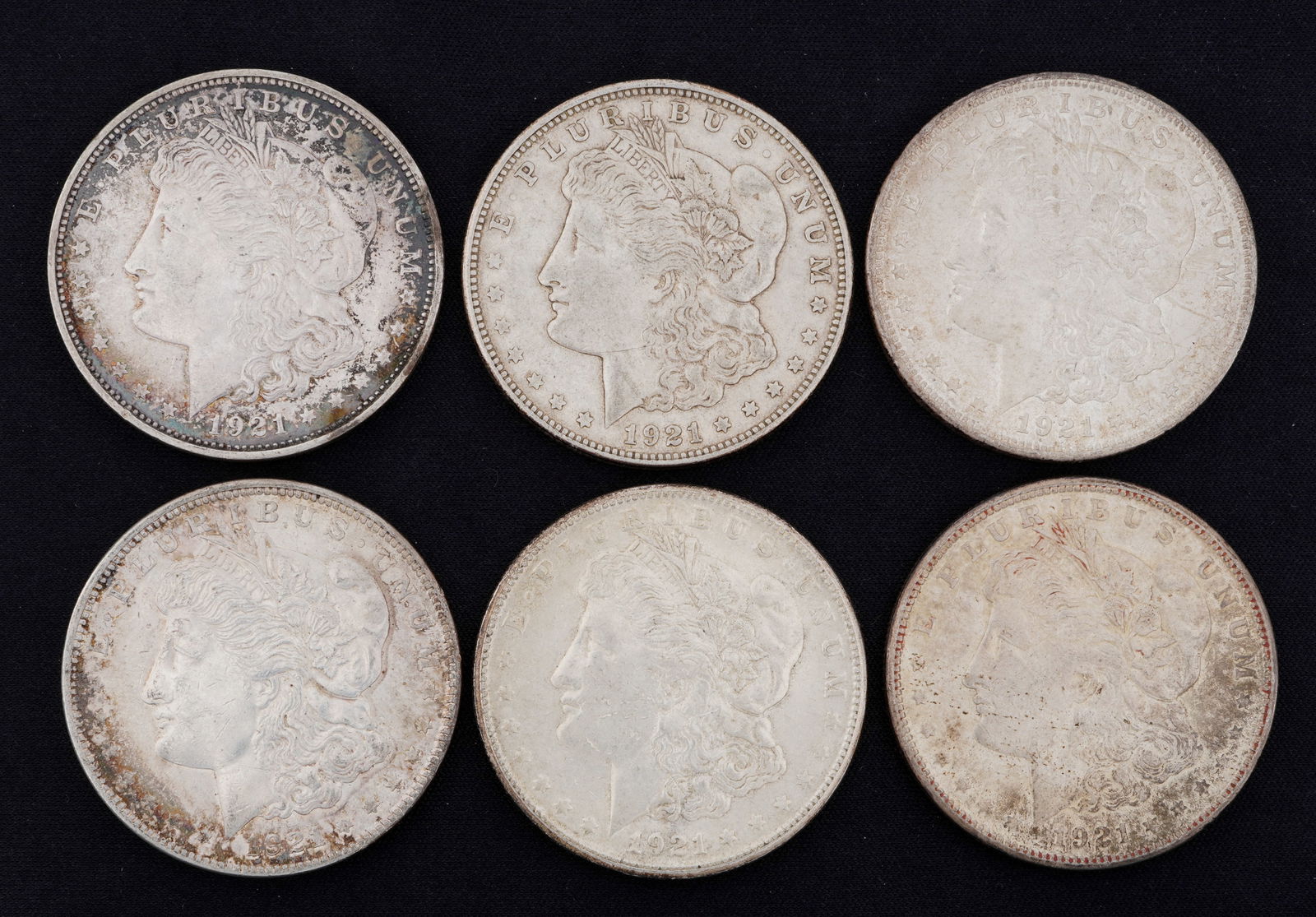 12 US Morgan Silver Dollars - 4