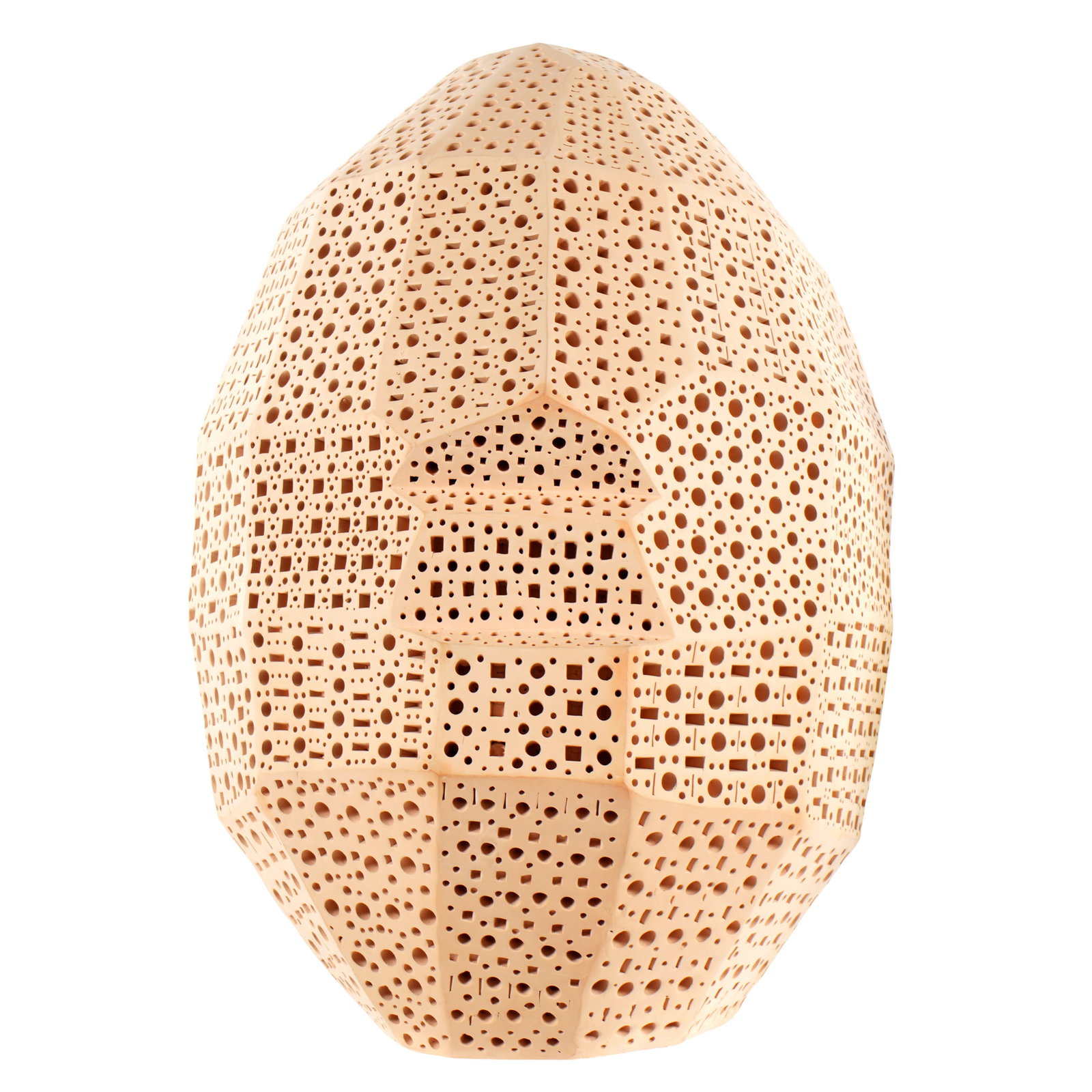 Alexander Ney Geometric Head Terracotta Sculpture - 3