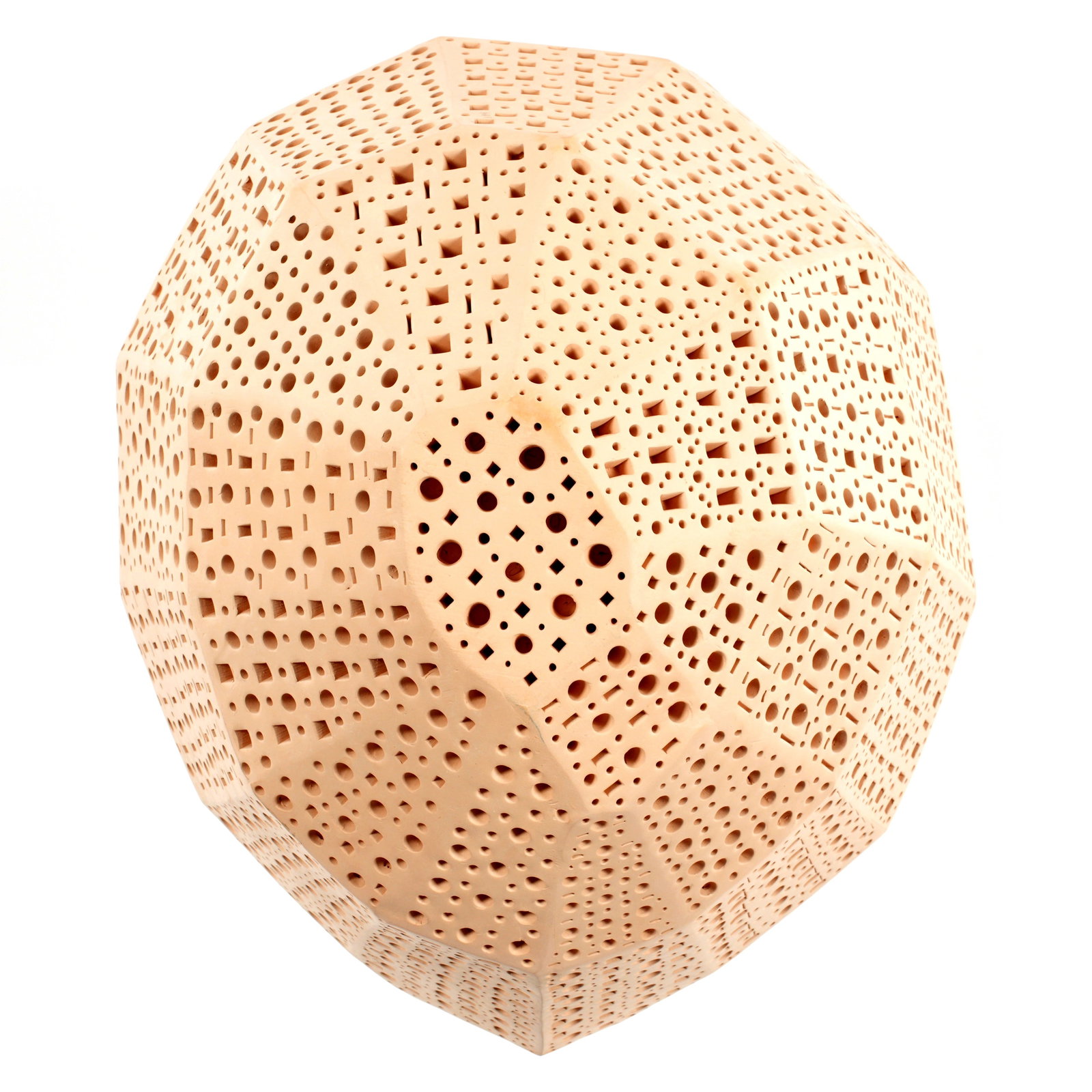 Alexander Ney Geometric Head Terracotta Sculpture - 6