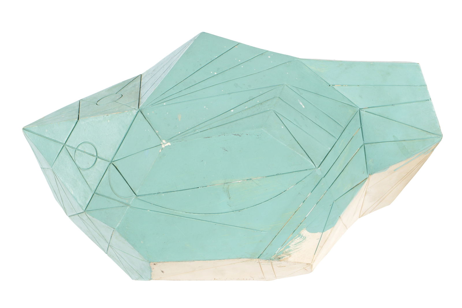 Alexander Ney Abstract Geometric Painted Sculpture (1 of 7)