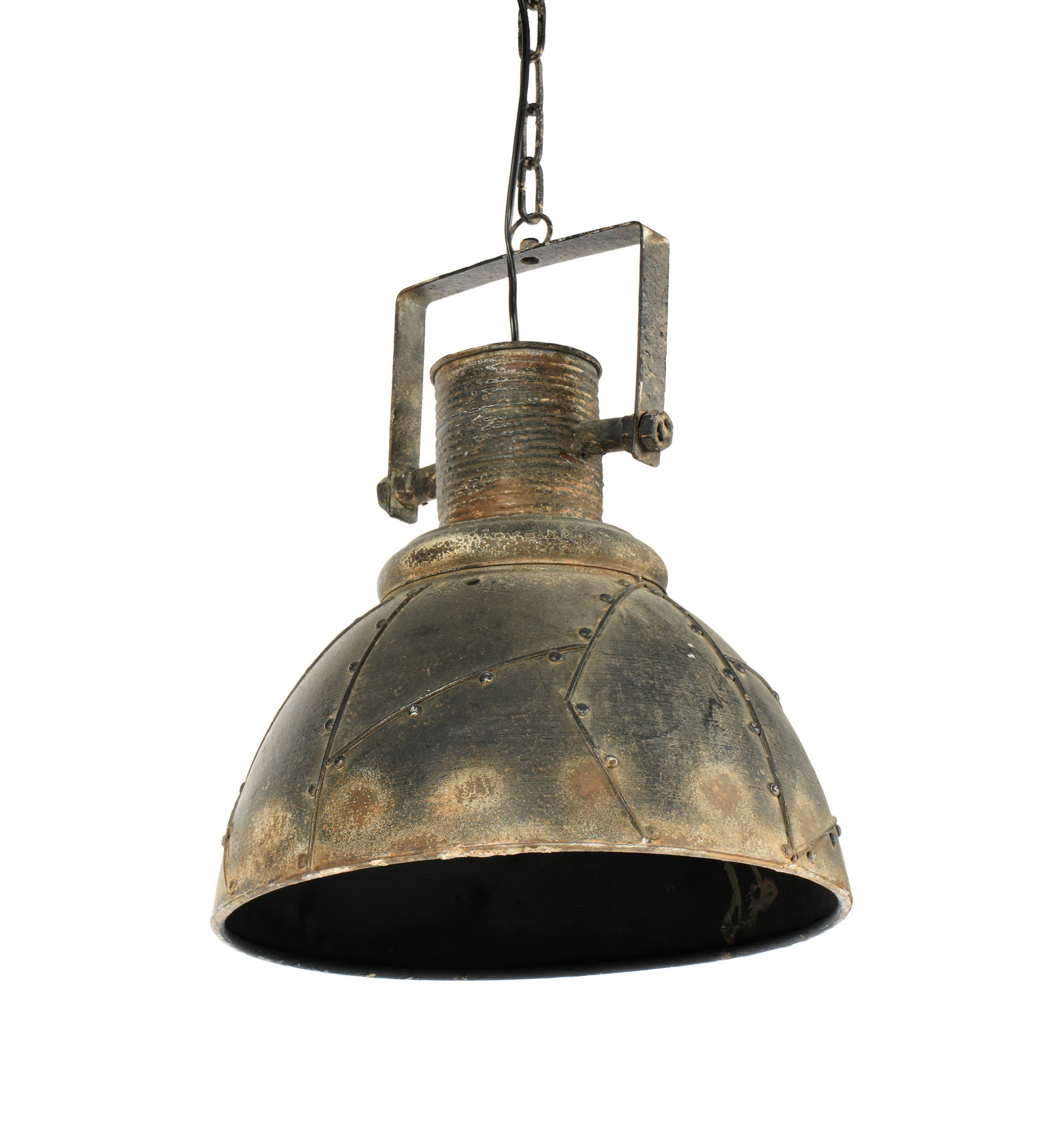 Industrial Cast Iron Hanging Light Fixture (1 of 6)