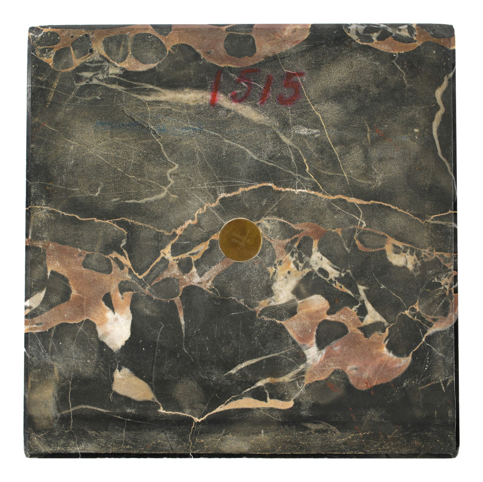 Zenith Bezel Wind Marble Desk Clock - 10