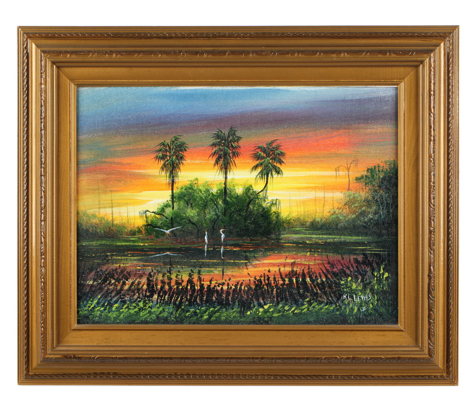 RL Lewis Florida Highwaymen Sunset Backwaters (1 of 6)